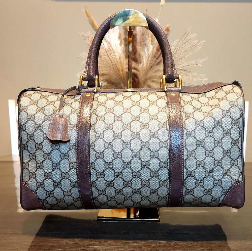 Gucci boston travel bag